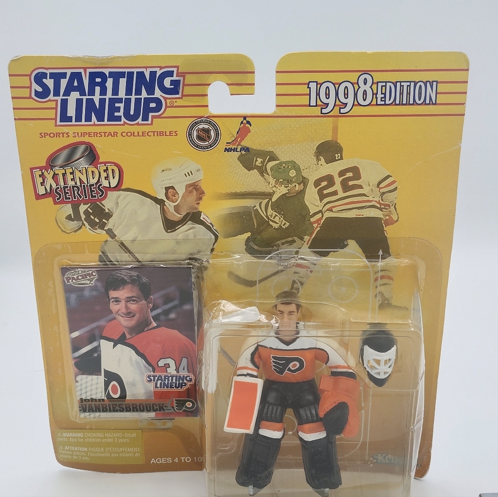 John Vanbiesbrouck Starting Lineup   1998 Edition Hockey Figure